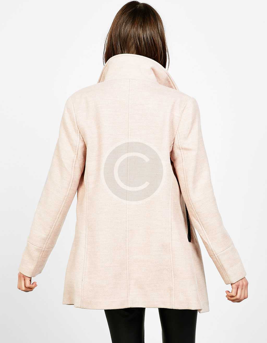 Pleated Coat With Flared Sleeves — изображение 2