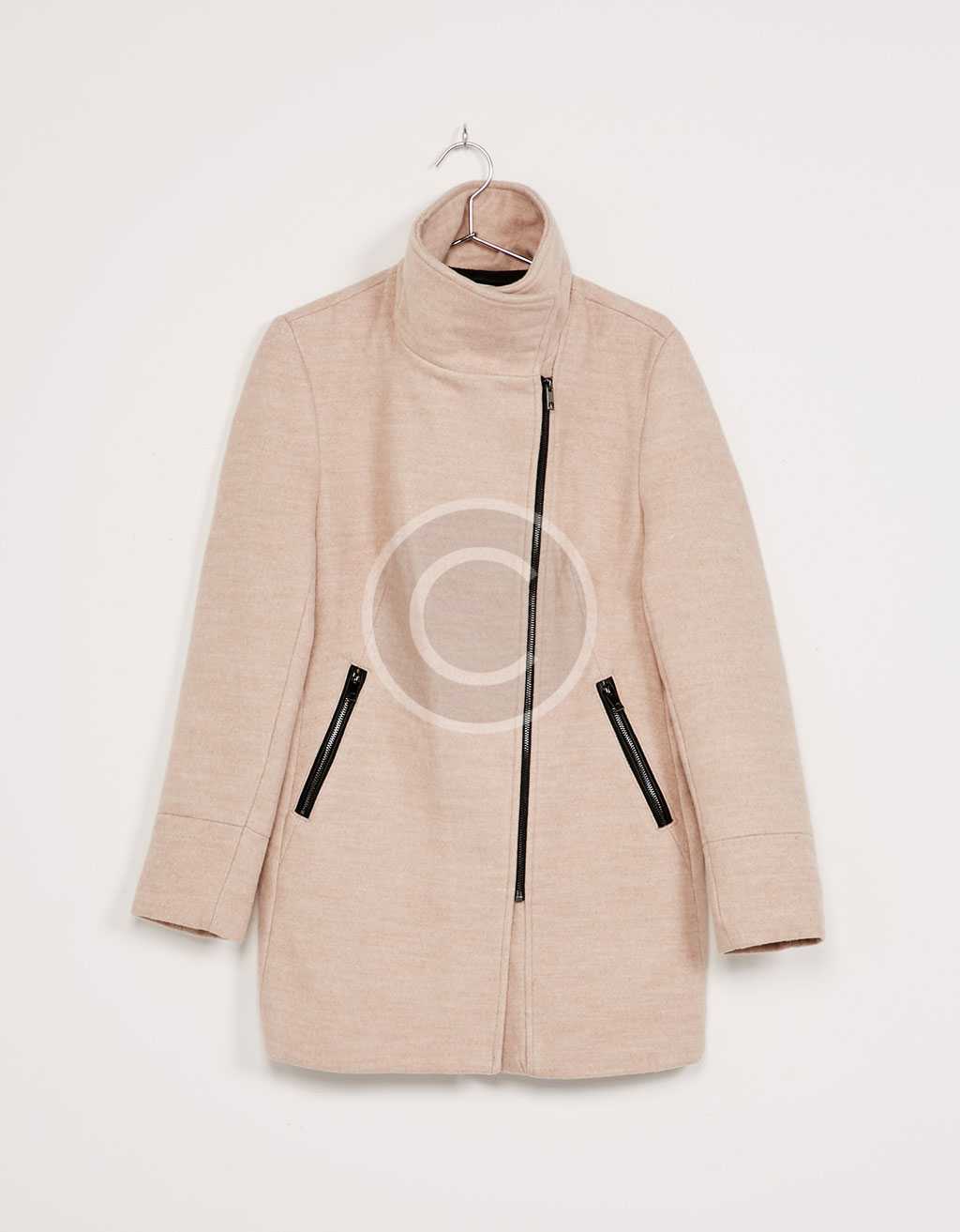 Pleated Coat With Flared Sleeves — изображение 5